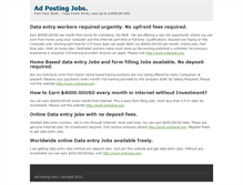 Tablet Screenshot of addpostingjobs.coffeecup.com