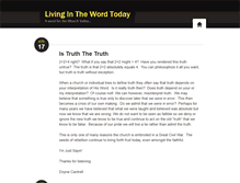 Tablet Screenshot of livingintheword.coffeecup.com