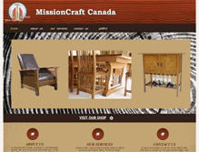 Tablet Screenshot of missioncraft.coffeecup.com
