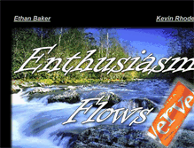 Tablet Screenshot of enthusiasmflows.coffeecup.com