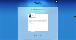 Desktop Screenshot of paulienet.coffeecup.com